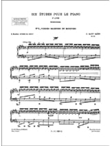 6 Etudes Opus 111 Volume 2 - SAINT-SAËNS - Partition - Piano